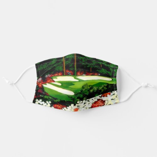 The Greens golf course Adult Cloth Face Mask