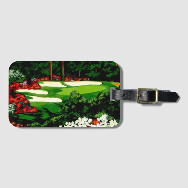 The Greens, golf course Luggage Tag (Front Horizontal)