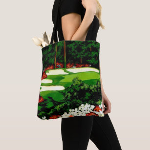 The Greens, golf course Tote Bag