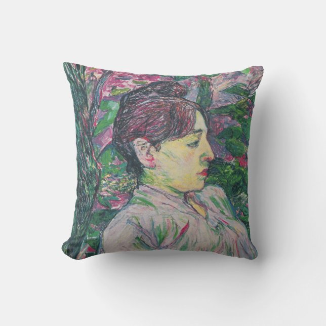 The Greens Throw Pillow (Front)