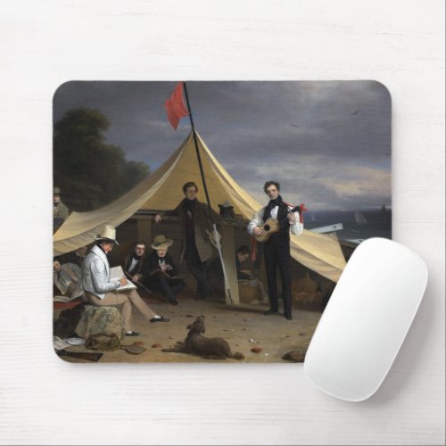 The Greenwich Boat Club by Robert Walter Weir Mouse Pad