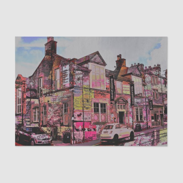 The Gregson Center, Lancaster Tissue Paper (Front)