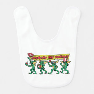 The Gremlins™ Are Coming Baby Bib