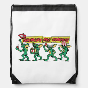 The Gremlins™ Are Coming Drawstring Bag