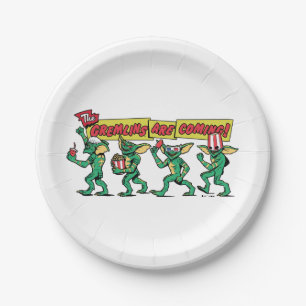 The Gremlins™ Are Coming Paper Plates
