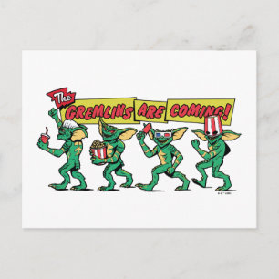 The Gremlins™ Are Coming Postcard