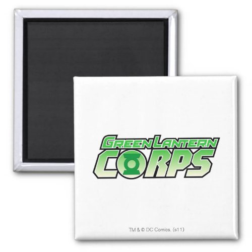 The Gren Lantern Corps Logo 2 Magnet
