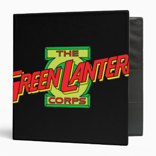 The Gren Lantern Corps Logo Binder