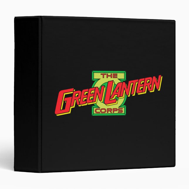 The Gren Lantern Corps Logo Binder (Front/Spine)