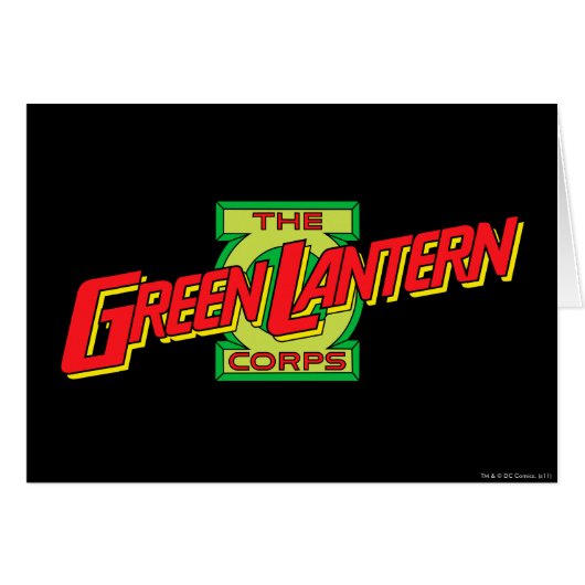 The Gren Lantern Corps Logo Cards (Front Horizontal)