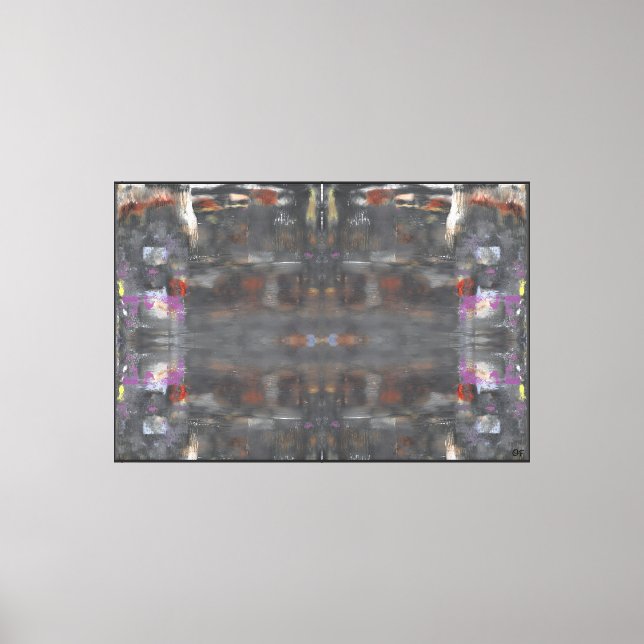 The Grey In It Canvas Print (Front)