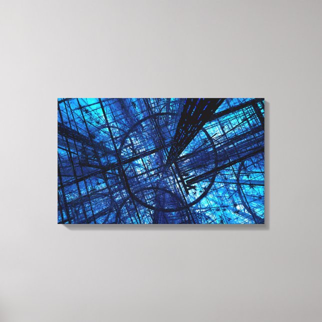 The Grid (2016) Canvas Print (Front)