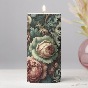 ⚰️ The Grief Council – Gothic Altar in Solitaire Pillar Candle