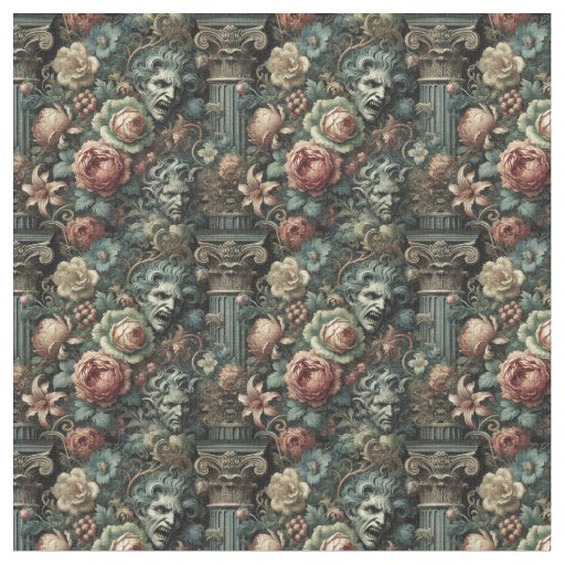 The Grief Council – Gothic Dense Tile Fabric