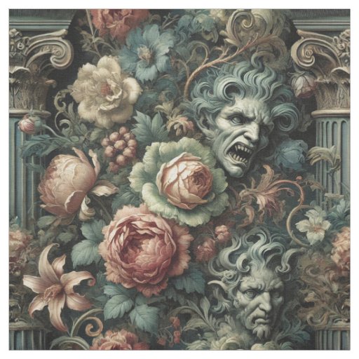 The Grief Council – Gothic Statement Tile Fabric