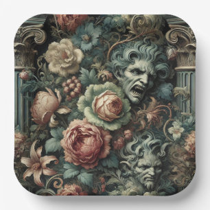 ⚰️ The Grief Council – Gothic Victorian Paper Plates