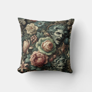 ⚰️ The Grief Council – Gothic Victorian Throw Pillow