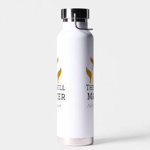 The grill master add name text cooking best barequ water bottle