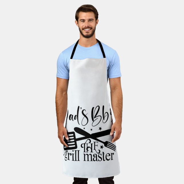 The grill master apron (Worn)