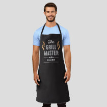 The Grill Master Editable Color Personalized Apron
