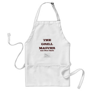 The Grill Master has Nice Balls Adult Apron