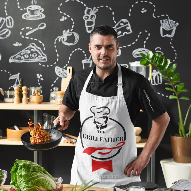 The Grillfather Custom Apron (Creator Uploaded)