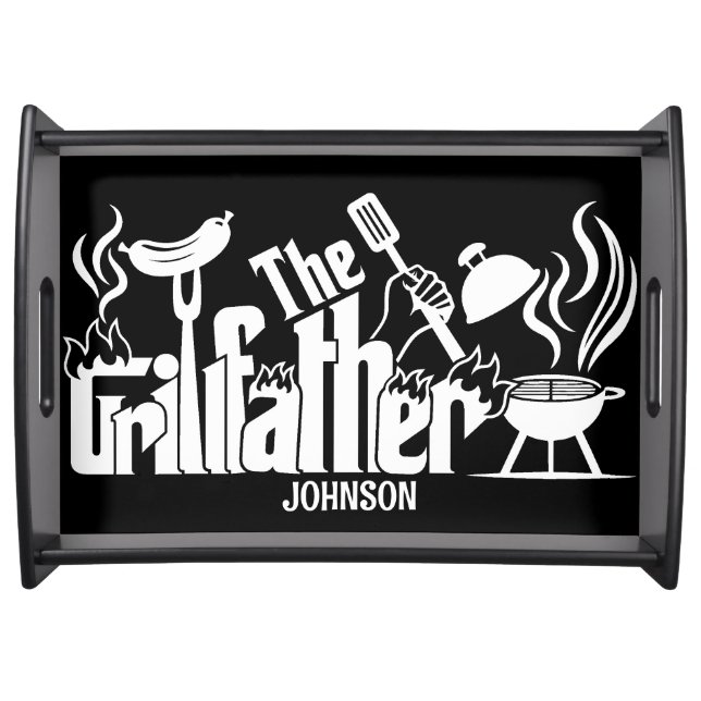 The Grillfather Serving Tray (Front)