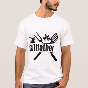 The GrillFather Shirt, Funny Dad Gift, Fathers Day T-Shirt