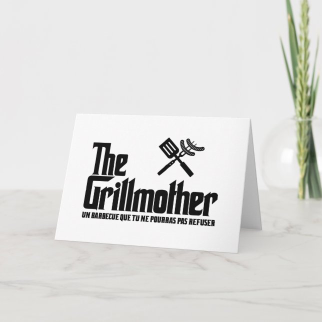 The Grillmother Invitation (Front)