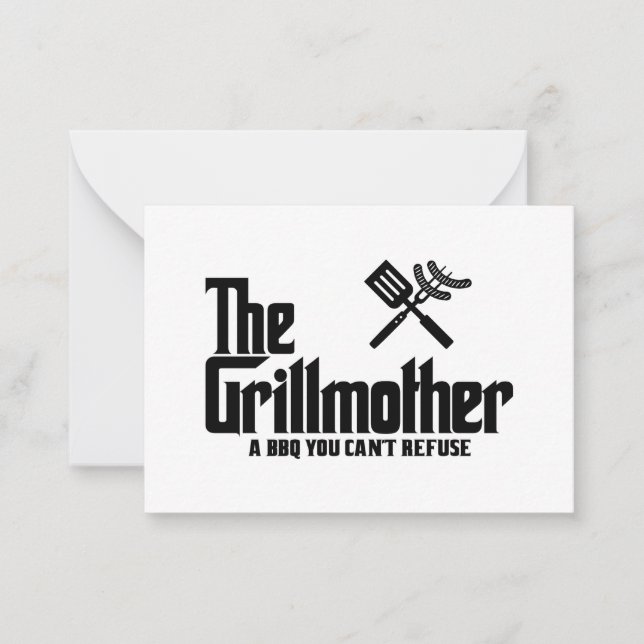The Grillmother Note Card (Front)