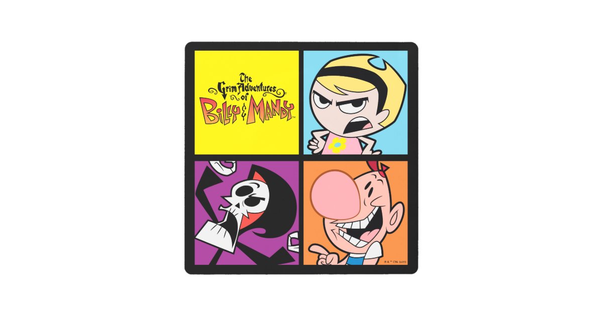 grim reaper billy and mandy drawings