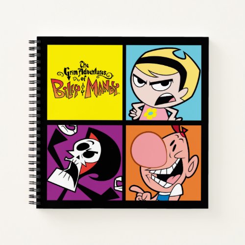 The Grim Adventures of Billy  Mandy Character Art Notebook