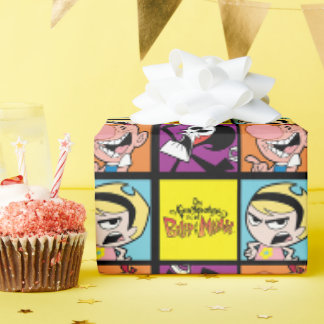 The Grim Adventures of Billy & Mandy Character Art Wrapping Paper