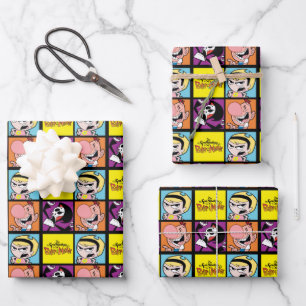 The Grim Adventures of Billy & Mandy Character Art Wrapping Paper Sheets