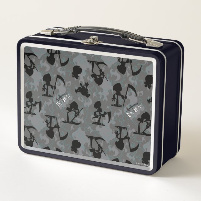 The Grim Adventures of Billy & Mandy Pattern Metal Lunch Box (Front)
