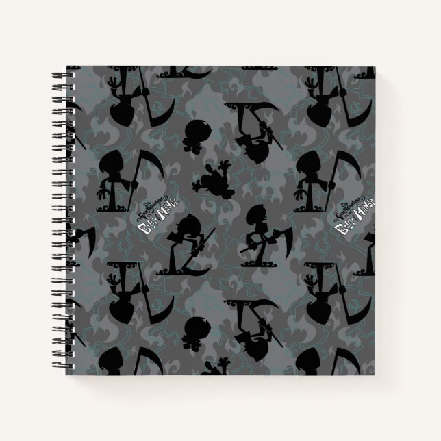 The Grim Adventures of Billy & Mandy Pattern Notebook (Front)