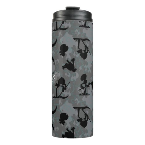 The Grim Adventures of Billy  Mandy Pattern Thermal Tumbler