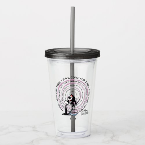 The Grim Adventures of Billy  Mandy _ Reaper Acrylic Tumbler