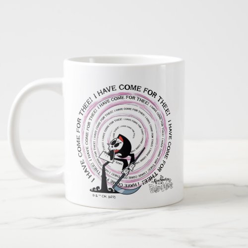 The Grim Adventures of Billy  Mandy _ Reaper Giant Coffee Mug