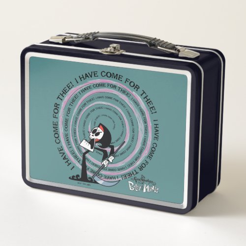 The Grim Adventures of Billy  Mandy _ Reaper Metal Lunch Box