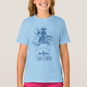 The Grim Adventures of Billy & Mandy Sketch Art T-Shirt