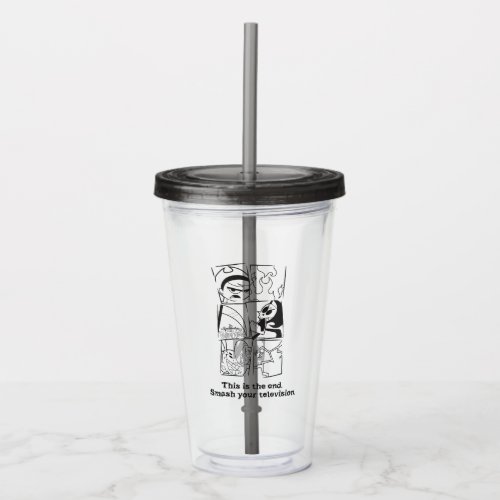 The Grim Adventures of Billy  Mandy _ The End Acrylic Tumbler