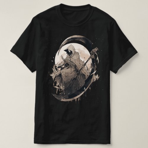 The Grim Reaper Death Reaping the Night T_Shirt