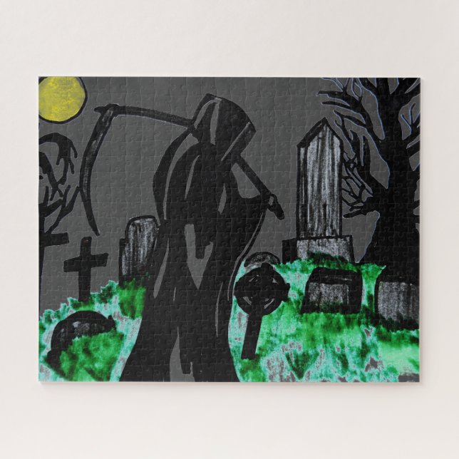 THE GRIM REAPER  JIGSAW PUZZLE (Horizontal)