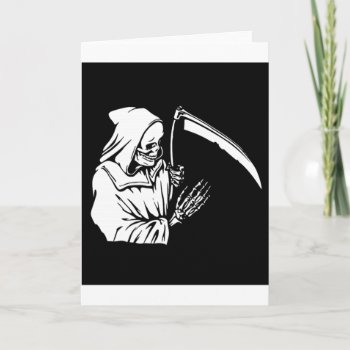 The Grim Reaper Or Death Card by ARTBRASIL at Zazzle