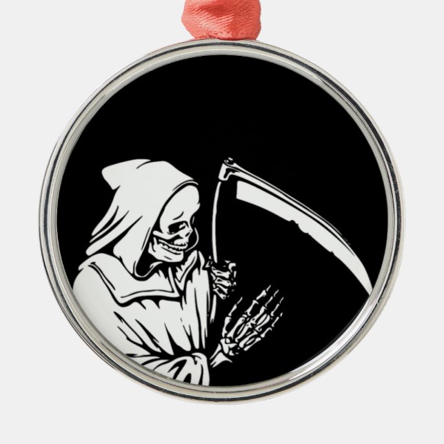 The Grim Reaper or Death Metal Ornament (Front)