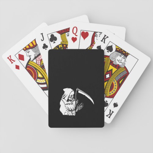 The Grim Reaper or Death Poker Cards