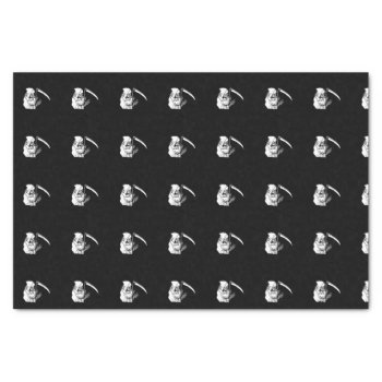 The Grim Reaper Or Death Tissue Paper by ARTBRASIL at Zazzle