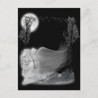 The Grim Reaper Rides Again Postcard