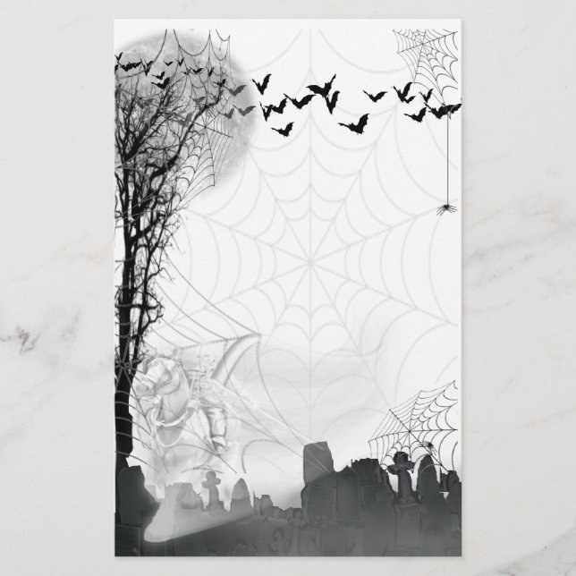 The Grim Reaper Rides Again Stationery (Front)